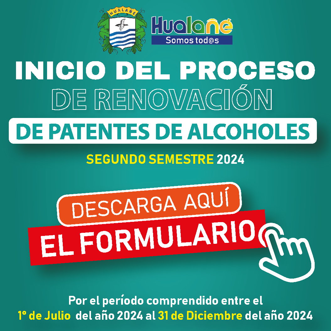 Se inicia el proceso de Renovación de Patentes de Alcoholes